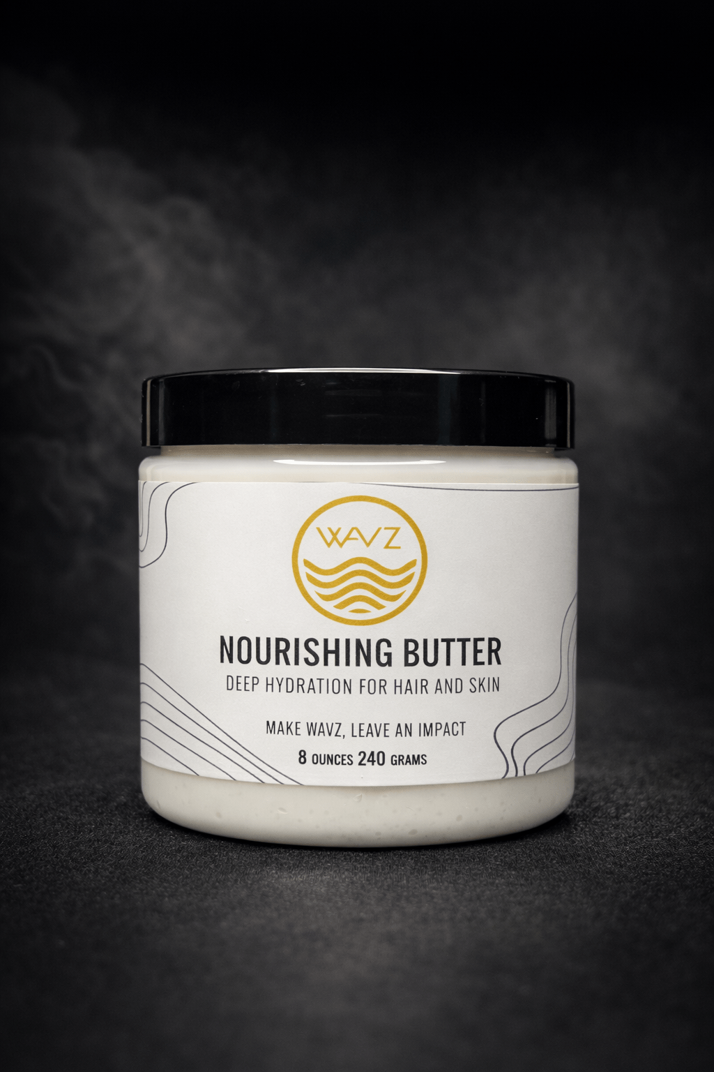 WAVZ Natural Nourishing Butter Lotion 8 oz. - ShopWAVZ